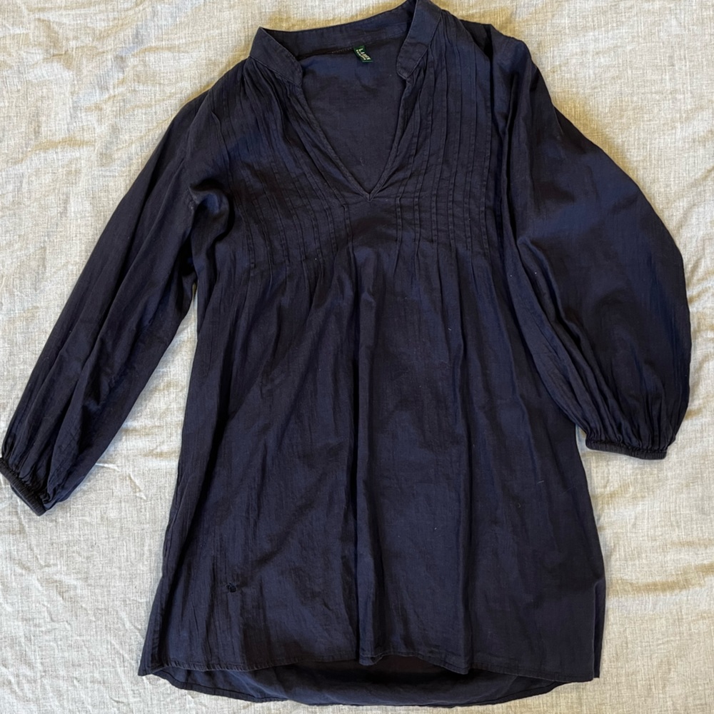 Lauren by Ralph Lauren swim coverup/linen top